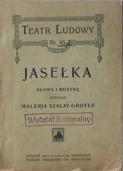Waleria Szalay-Groele - JAsełka